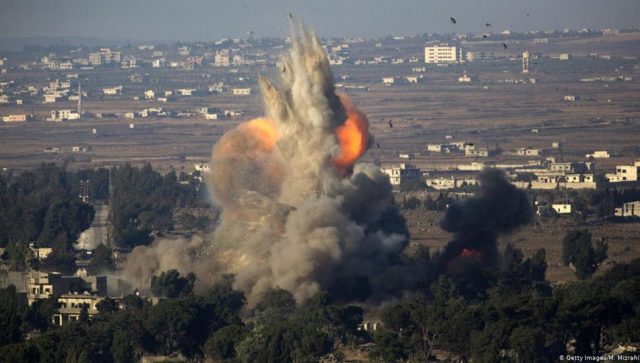 Nuevo ataque israelí con misiles contra objetivos en Siria Nuevo ataque israelí con misiles contra objetivos en Siria